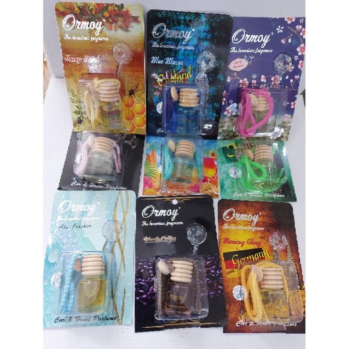(Allthebest) Parfum mobil ormoy parfum ormoy pewangi mobil parfum gantung botol