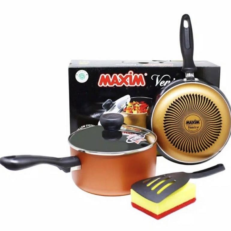 [ Maxim ] Panci set / Cookware set Maxim Venice 5 Set