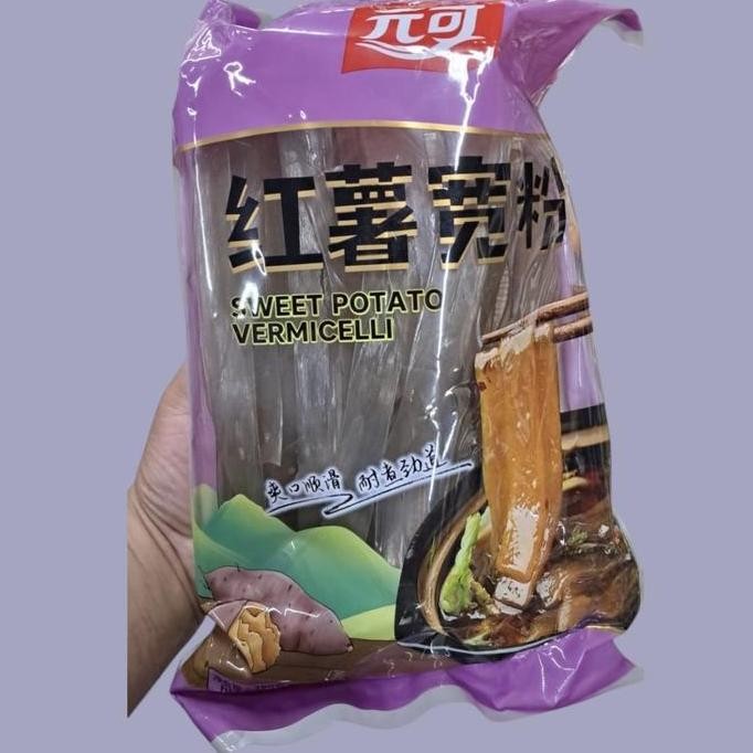 

Mie Ubi Lebar Hong Shu Kuan Fen 280Gr