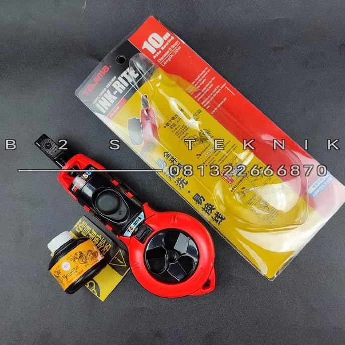 

Sipatan Marking Tajima Ink Rite 10M Plus Tinta Sipatan Lot Benang New Stok