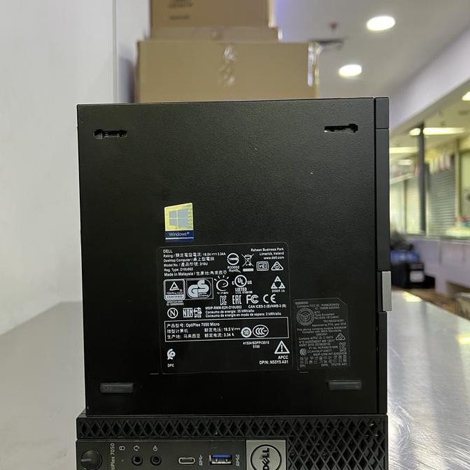 Mini Pc Dell Optiplex 7050 Intel Core I7 7700T 16Gb Ssd 256Gb Hdd 1Tb New Stok