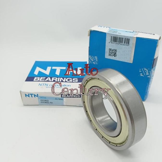 BALL BEARING 6208 ZZ 6208ZZ NTN JAPAN