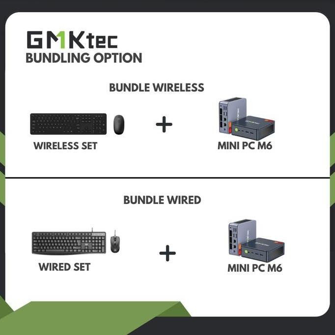 Mini Pc Amd Ryzen 5 6600H Gmktec M6 Amd Ryzen 5 6600H 16Gb Ram Ddr5 512 Ssd Nvme - Win 11 Pro New St
