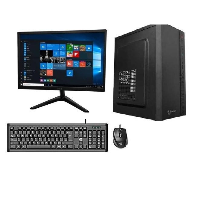 1 Set Pc Intel Core I7 Ram 16Gb Hdd 1Tb + Ssd + Monitor Led 19 Inc - Fulset+Led 19, Hdd 1Tb+Ssd New 