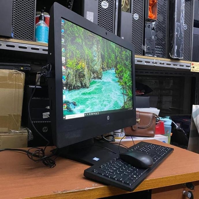 Pc Aio All In One Hp Proone 600 G3-Core I5 Gen7/8Gb+Ssd 256Gb+Wins 10 New Stok