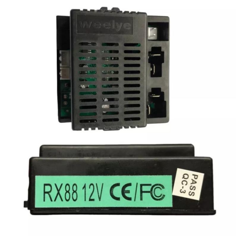 Premium Remot Receiver Weelye Rx88 12V Ce/Fc Fcc Remote Control Tx19 Hitam Welyee 12Volt Bluetooth 2