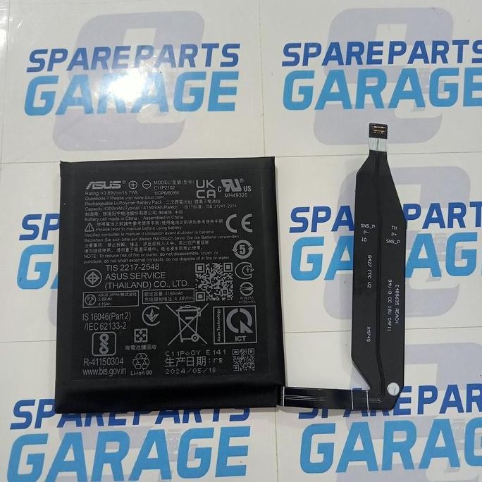 BEBAS ONGKIR - BATERAI ASUS ZENFONE 9 C11P2102 ORIGINAL