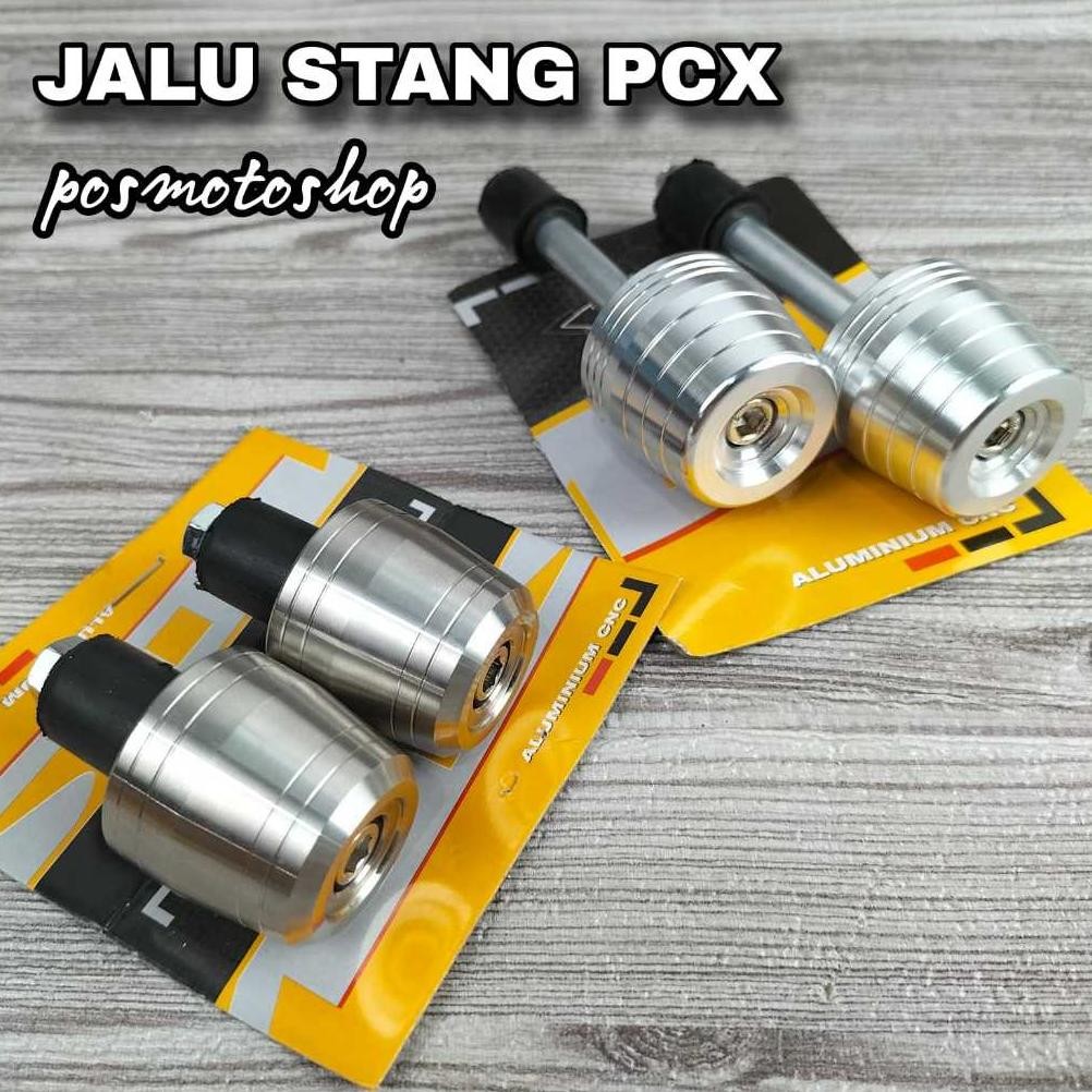 JALU STIR PCX IMPORT JALU PCX CNC STAINLESS BAUT JALU STANG PCX STAINLESS SET KANAN KIRI MOS