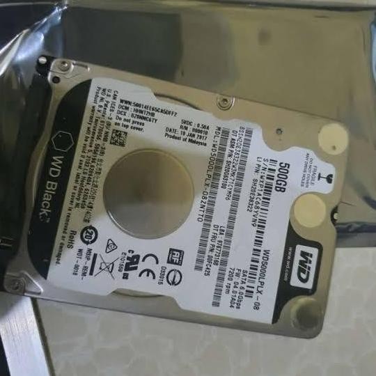 ready HDD 500GB WD BLACK 2,5" LAPTOP/NOTEBOOK