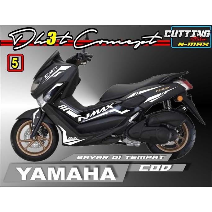 Stiker Motor Nmax Sticker Striping Motor Yamaha Nmax Cutting Sticker Nmax 2019 Sticker Nmax 2020 MOD