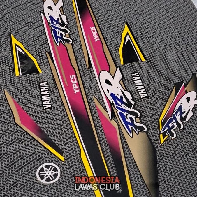 striping f1zr fizr hitam pink 1997
