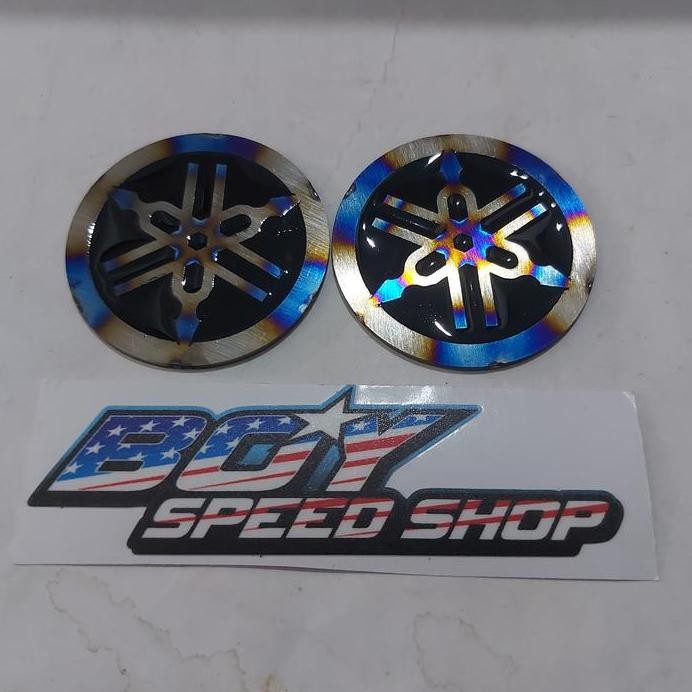 Logo yamaha xmax titanium Burn