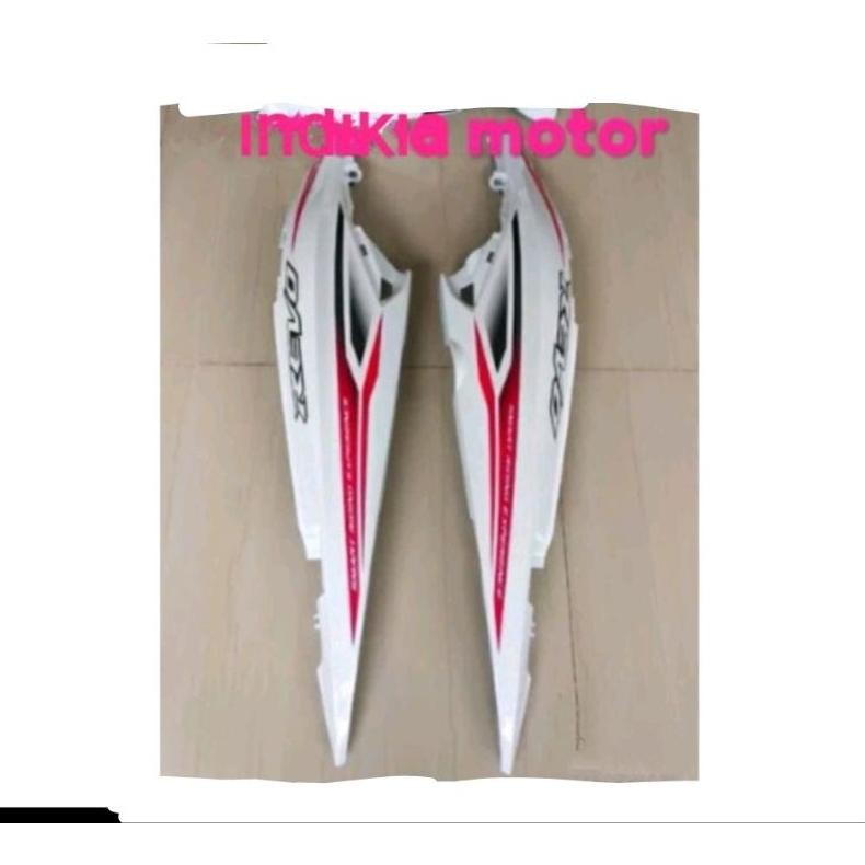 Cover Body Belakang Revo FI Revo Fit FI Putih