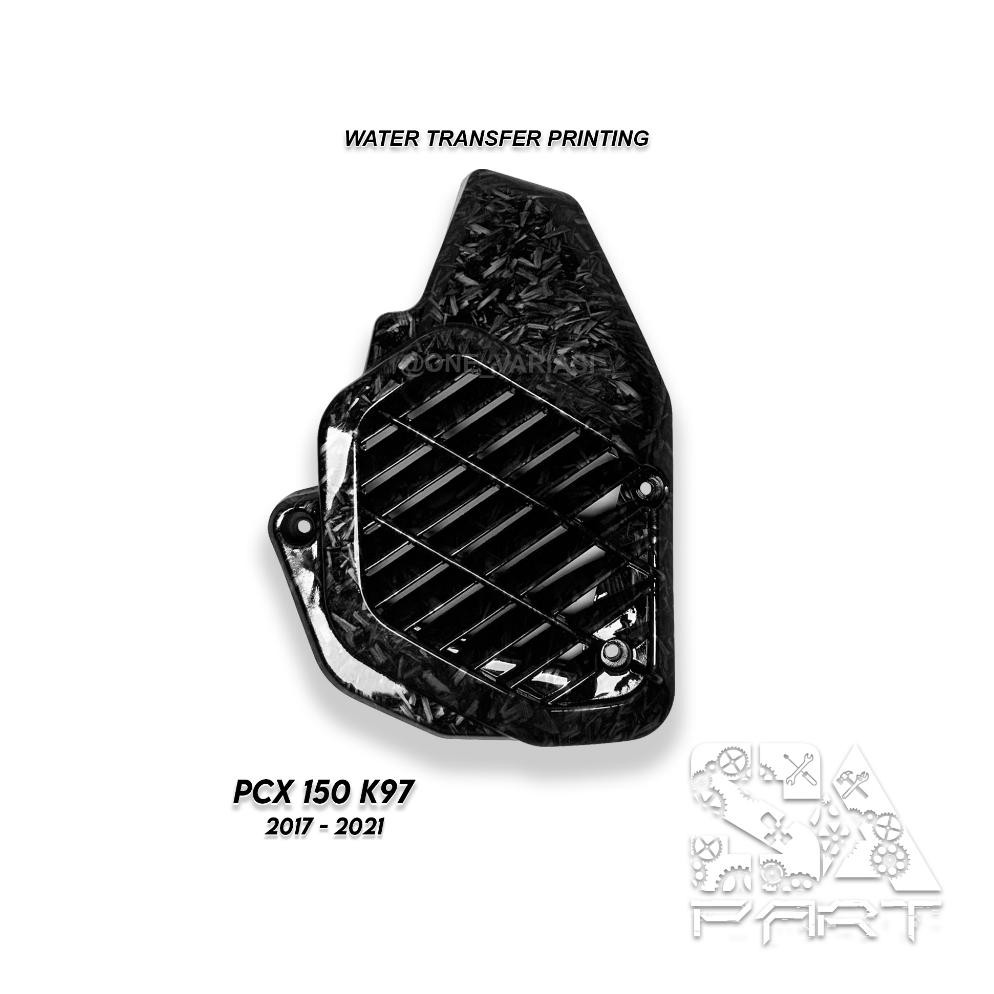 COVER TUTUP RADIATOR PCX 150 CARBON FORGED
