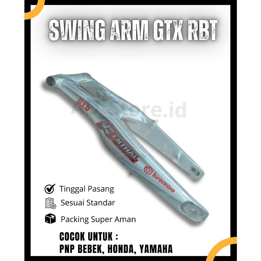 SWING ARM KTM REPLIKA KTM 66CM 2,3MM SPEK TRABAS KLX VIXION SATRIA FU CRF MEGAPRO