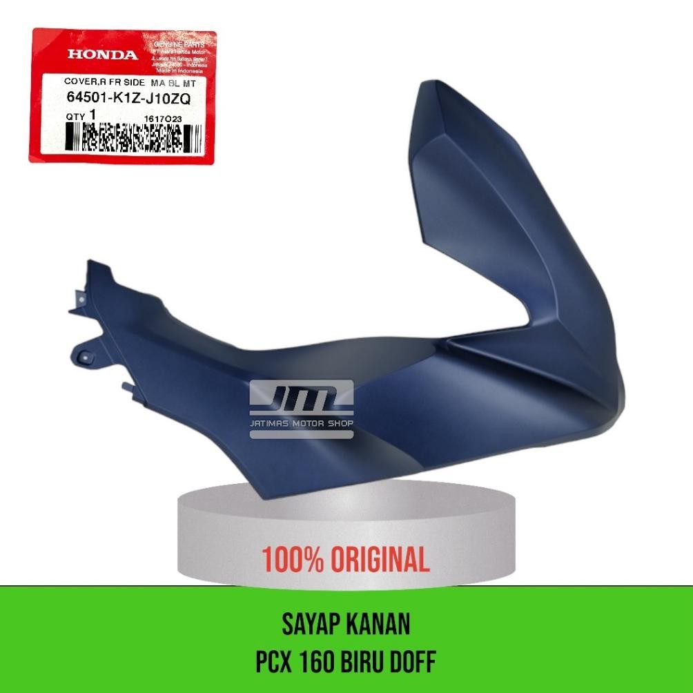 Sayap pcx 160 biru doff 64501-K1Z-J10ZQ 64601-K1Z-J10ZQ