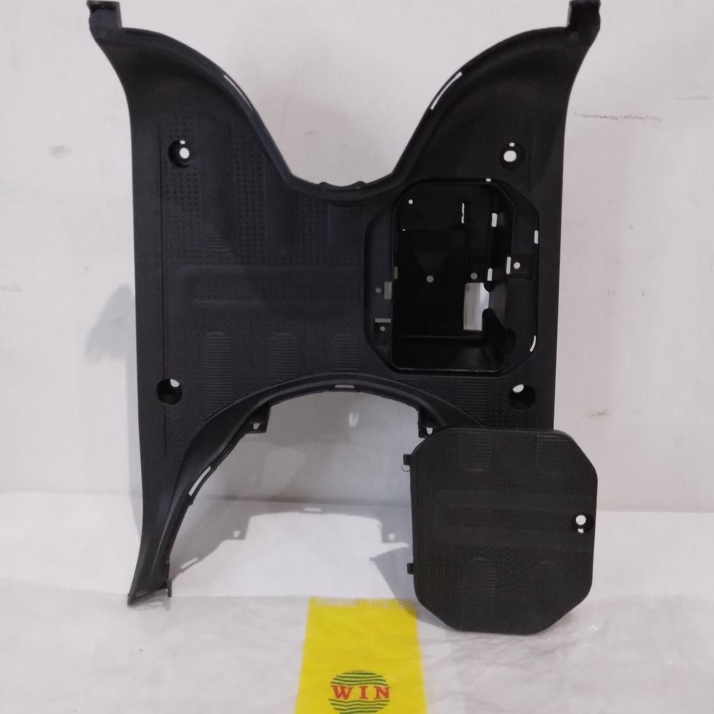 Fuji Motor SBY - Pijakan Kaki + Tutup Aki Scoopy 110 FI 2017 2018 2019 2020 | Footrest Atas WIN | Bo