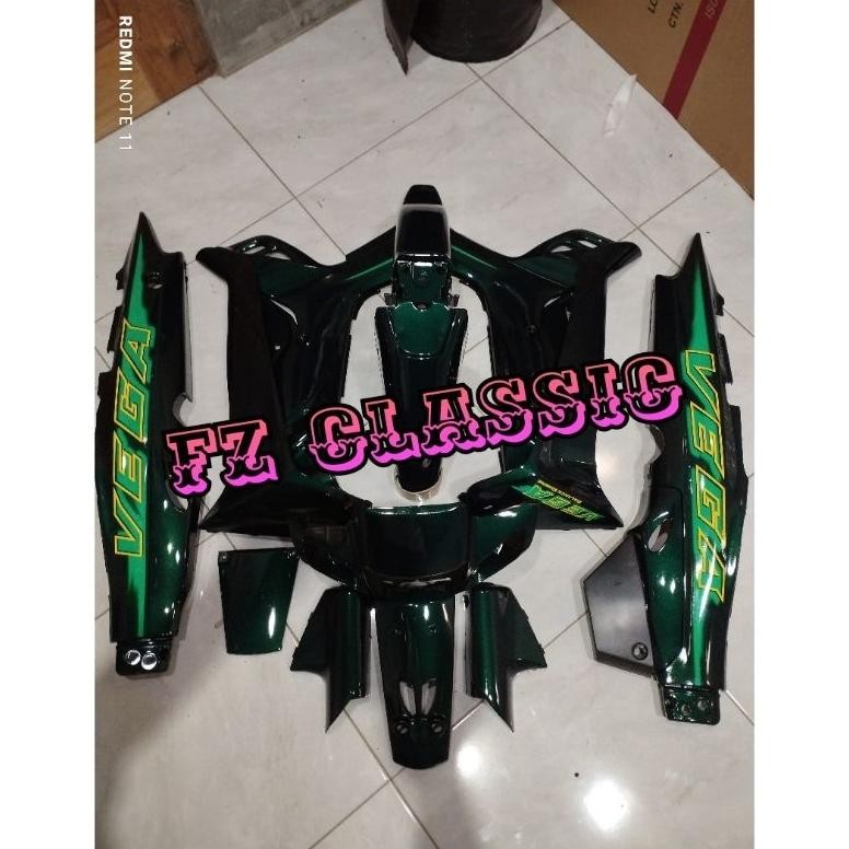 Fullset Full Bodi Halus Vega R Lama rna Hijau