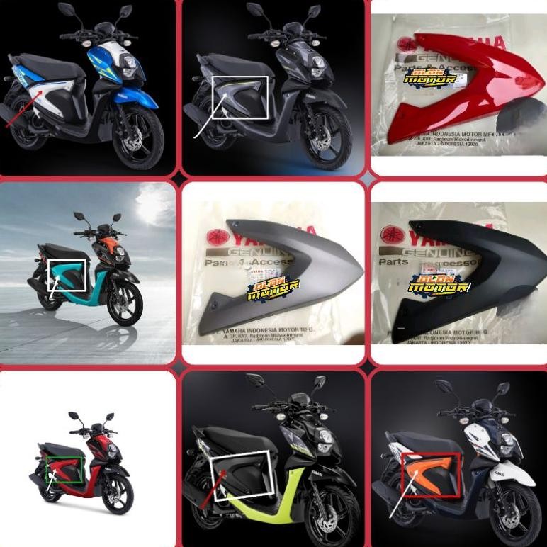 COVER SIDE 1&2, MOLE BAH JOK XRIDE X-RIDE 125 ORINAL YAMAHA