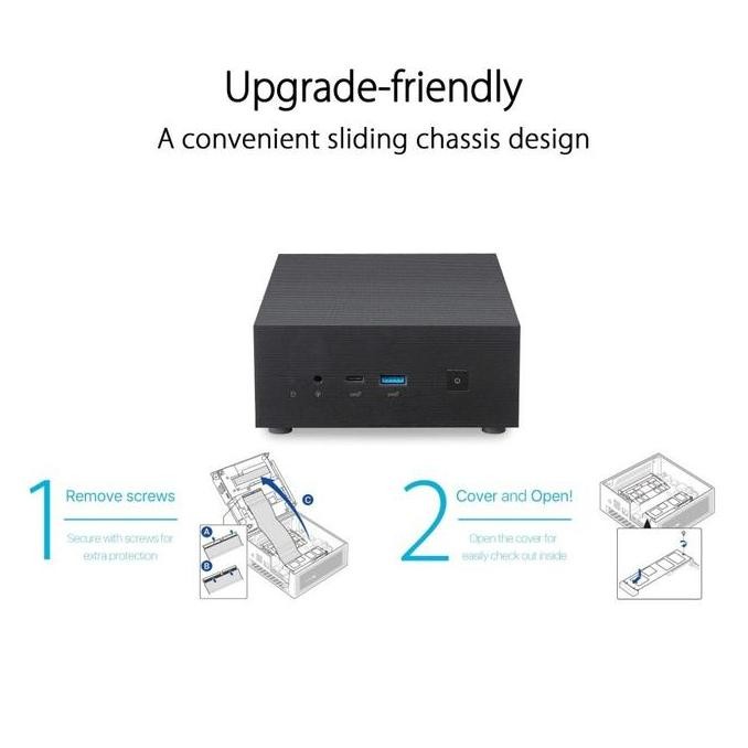 Asus Mini Pc Pn63-S1-Bb1115G4 (Intel Core I3 1115G4) New Stok