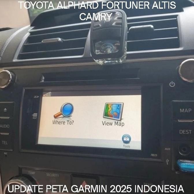 TERBARU - update peta GPS garmin mobil head unit