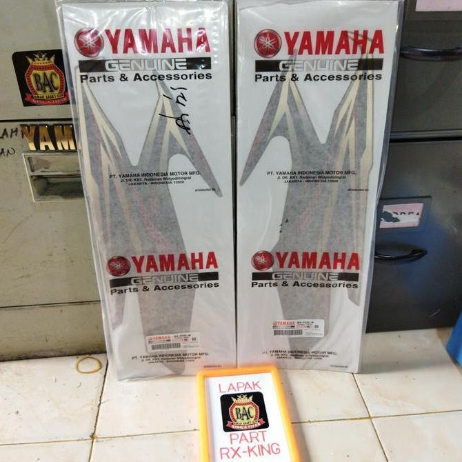 STICKER STRIPING STIKER LIS RX KING 2005 HITAM MERAH ORIGINAL