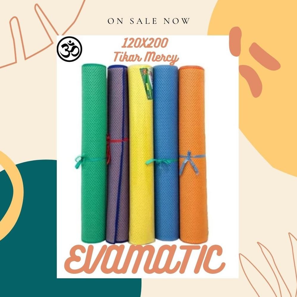 Karpet Lantai spons Tikar Spon MERCY 120x200 tikar polos tikar murah tikar plastik BINTIK EVAMATIC