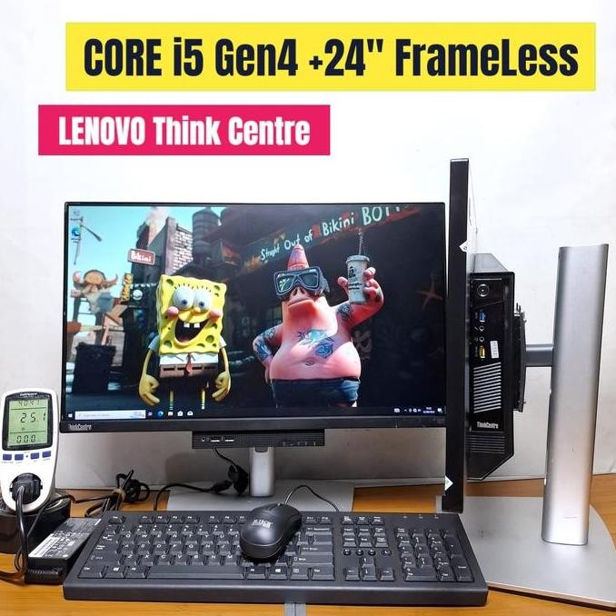 Pc Cpu Komputer Built Up Core I5 Dan Lcd Monitor Sedia Spek Custom New Stok