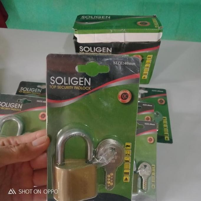 Gembok Soligen 40 Mm