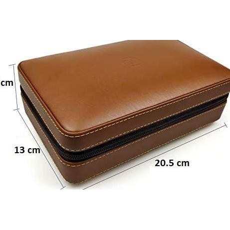 ready Fine Leather Humidor Travel Case (2 colors)