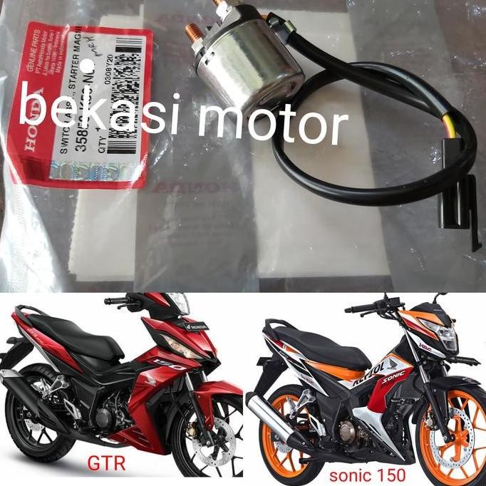 ready relay stater bendik starter honda sonic 150 supra GTR original