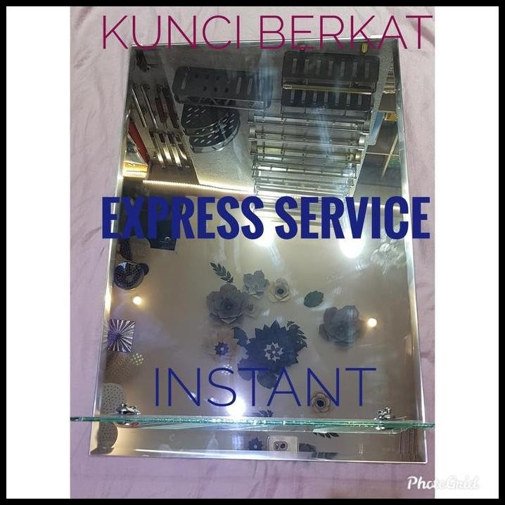 Cermin/Kaca/Kotak + Plangset/Tatakan