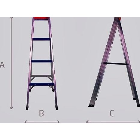 Tangga Aluminium Fortuna Arena TA-05 (1,5 meter)