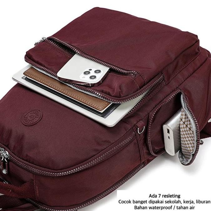 baru Ransel HARUICA BAG 80112 - tas ransel sekolah wanita