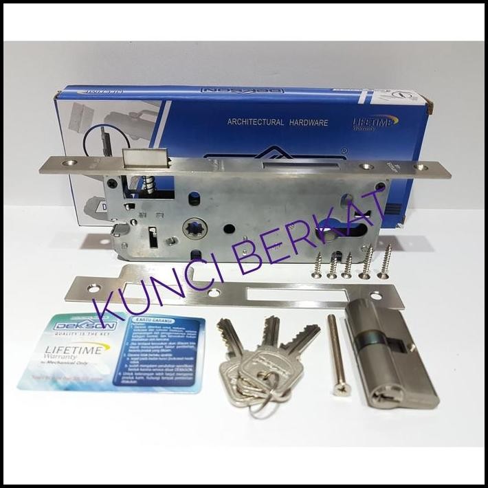 Kunci Pintu/Body Lidah/Pintu Kayu/Merk Dekson/8485