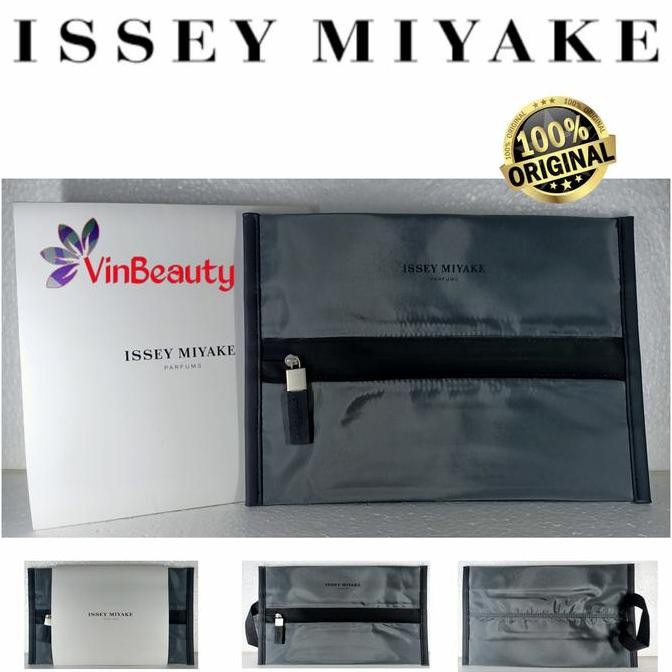 TERBARU - ORIGINAL POUCH ISSEY MIYAKE / DOMPET KOSMETIK / BAG / POUCH