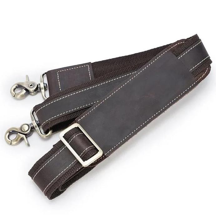 baru Strap Tali Tas kulit Asli - Tali Tas & Penahan Tas Selempang Bahu Kulit - Tali Kulit Tas Pria