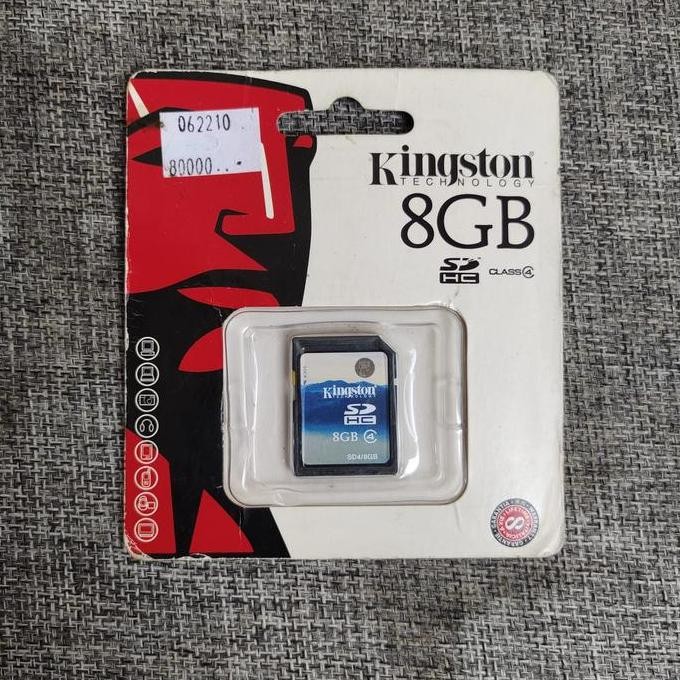 Memory SD Card 8GB Kingston Memori SDHC Original