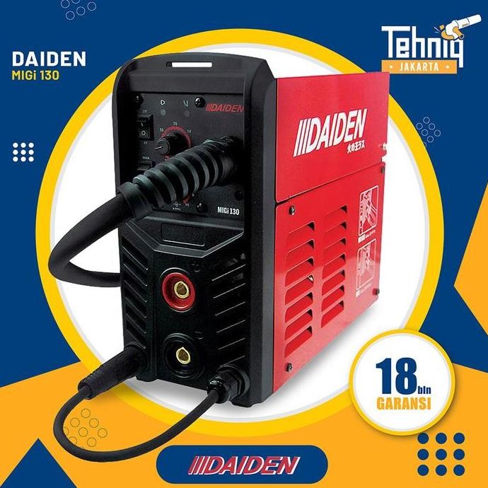 MESIN LAS LISTRIK DAIDEN MIGi 130 INVERTER WELDING MACHINE MIG 130