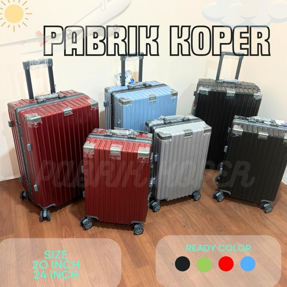 PARKSON KOPER 24-20 INCH TYPE T100 TERDAPAT TUMBLER HOLDER SIZE BAGASI DAN CABIN