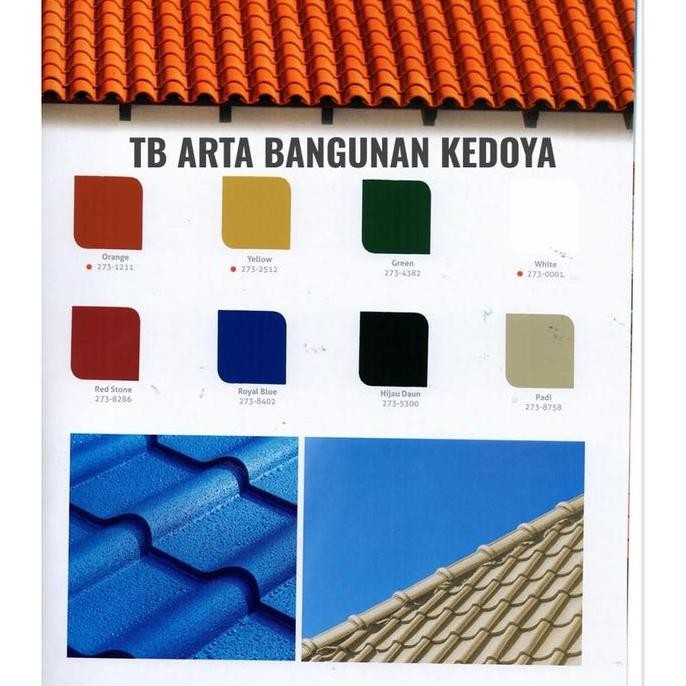 Cat Genteng Danaroof 5 Kg (warna ready)