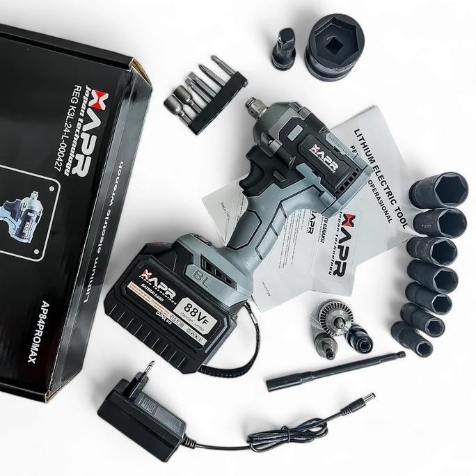Impact wrench APR AP84 JAPAN 450NM Standart facelift Garansi 3 Tahun