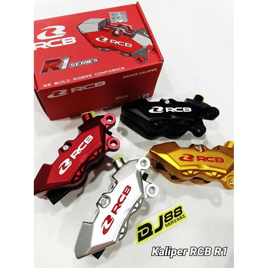 Budi Santoko - Kaliper Rcb R1 4Piston Nmax Aerox Xmax R15 Cbr150 Cb150 Mt15 Xsr155