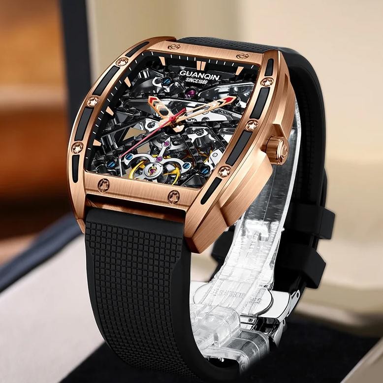 GUANQIN Men's Watches 2023 Top Brand Luxury Men Mechanical Wristwatches Automatic Watch For Men Wate