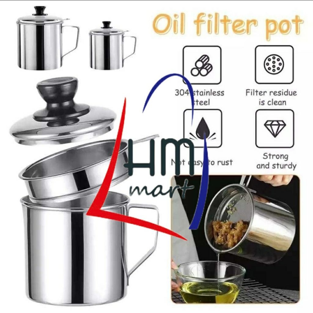 OIL POT 1200ml / OIL POT SARINGAN MINYAK