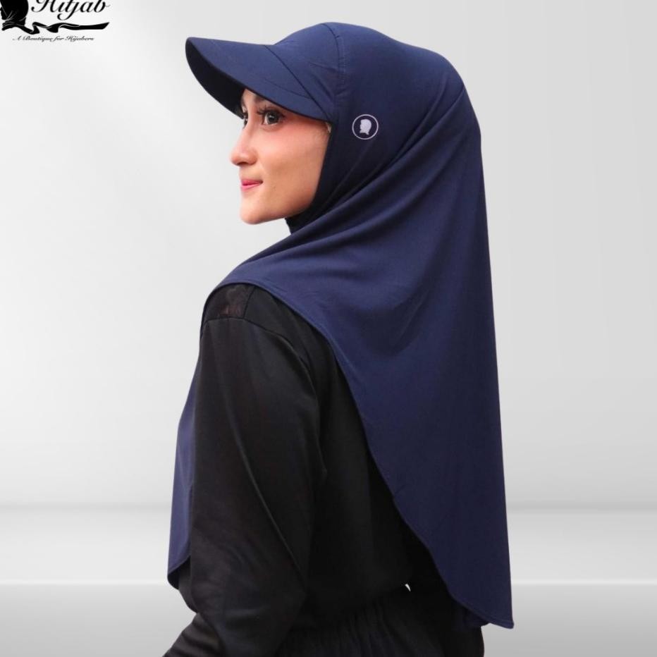 Hitjab New Hijab Topi Nt Cap Hijab Olahraga Padel Sport Muslimah