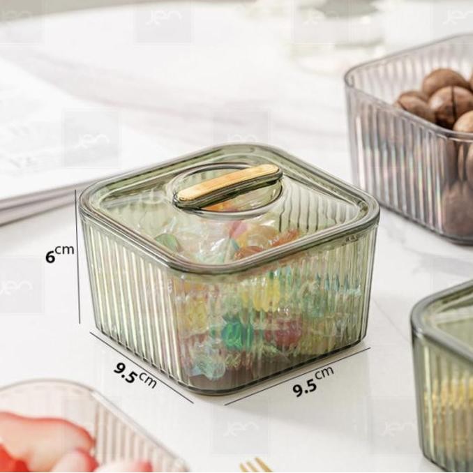 

Hampers lebaran toples kue kering snack cantik set premium tray korea