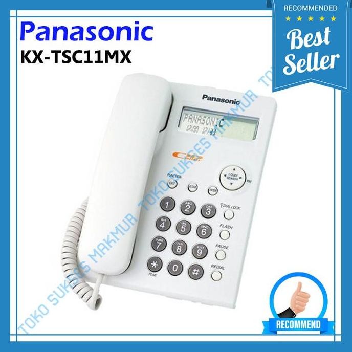 Telepon Panasonic KX-TSC11MX Caller Id / KXTS C11MX / KX TSC11