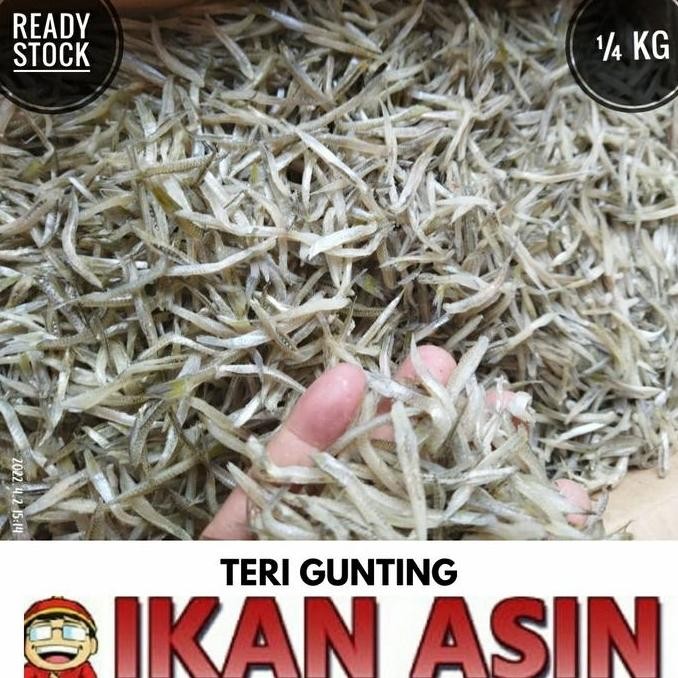 

Ikan Asin Teri Gunting 250 Gr