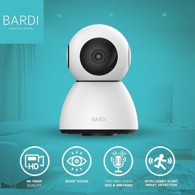 NEW BARDI SMART IP CAMERA INDOOR PTZ PAN TILT ZOOM [terbaik][terlaris]